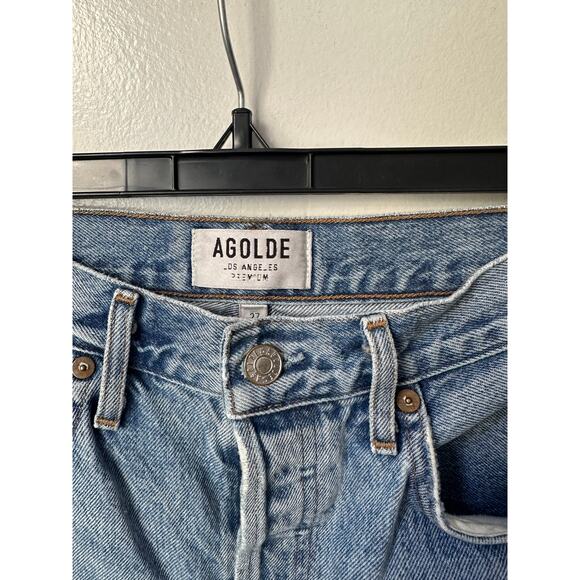 AGOLDE Riley High-Rise Straight Cropped Jeans - Picture 5 of 11
